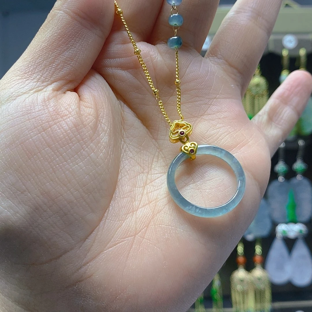未镶嵌翡翠耳饰翡翠