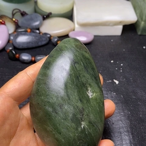 和田玉未镶嵌摆件
