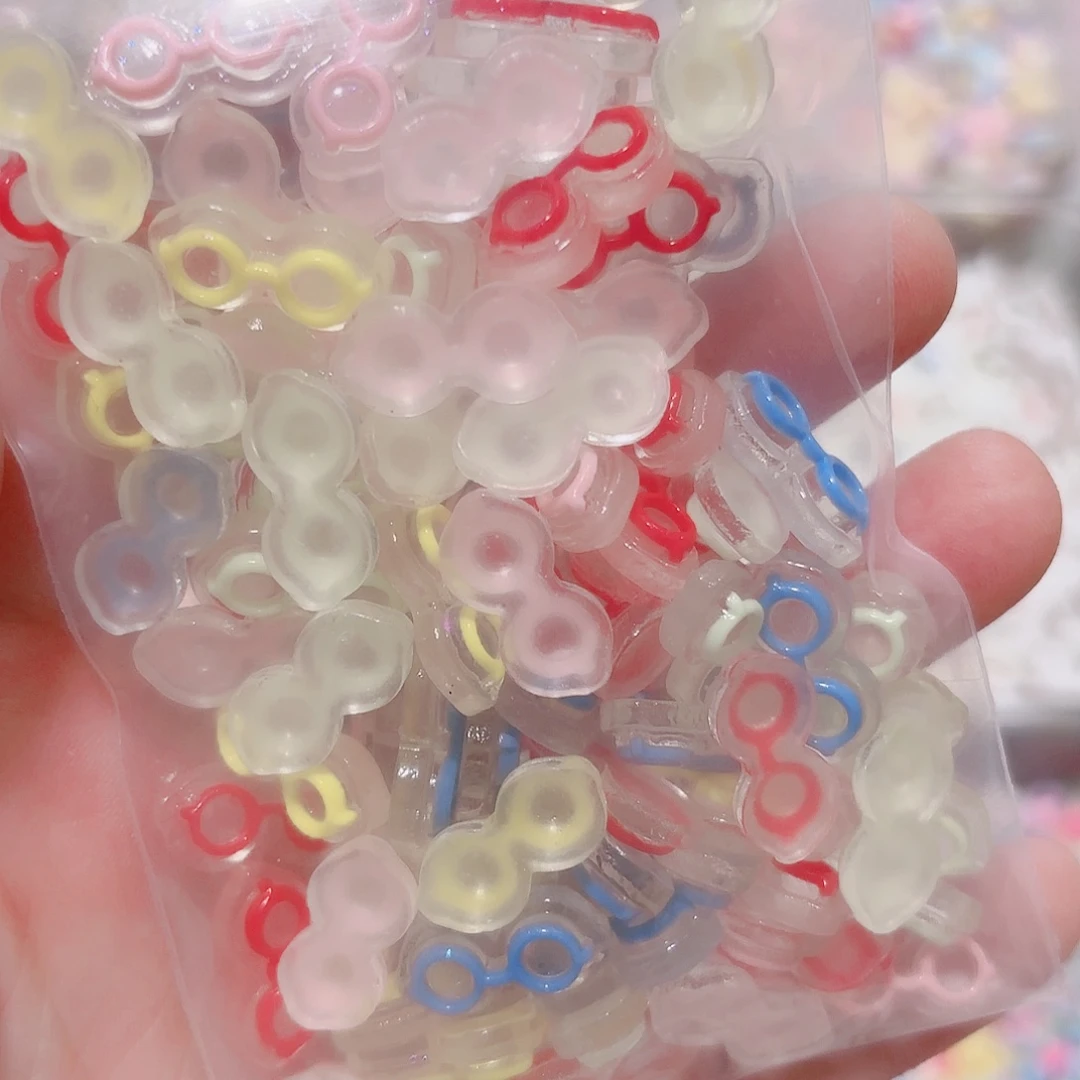 塑料想念透闪哈利波特眼镜100