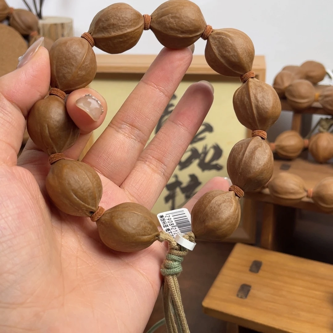 ～***）手串/手链橄榄核21*26梅林铁核