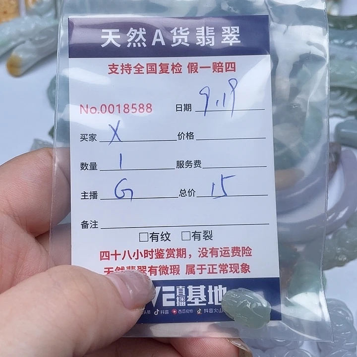 颈饰未镶嵌翡翠x*z
