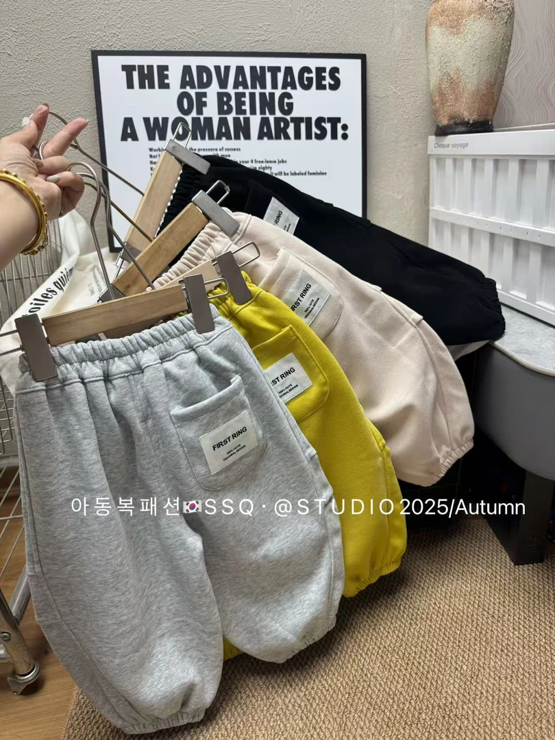 超nice—韩国卫裤/25·秋小众设计高颜值卫裤