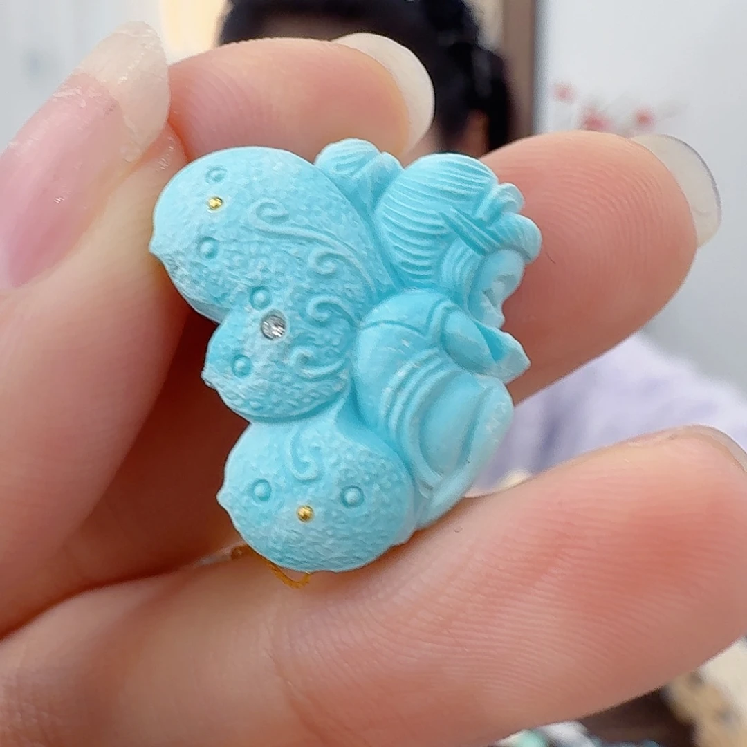 绿松石未镶嵌珠宝奇石