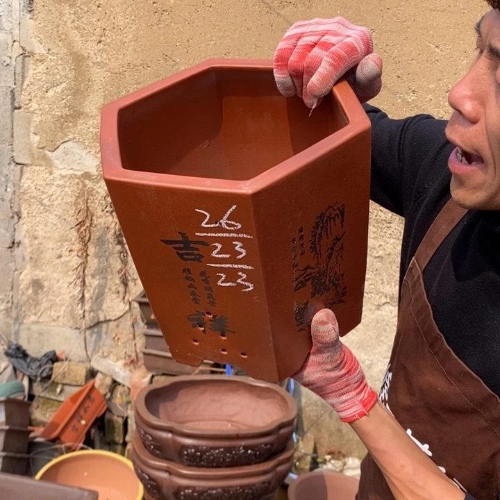 红陶紫砂器，紫砂器