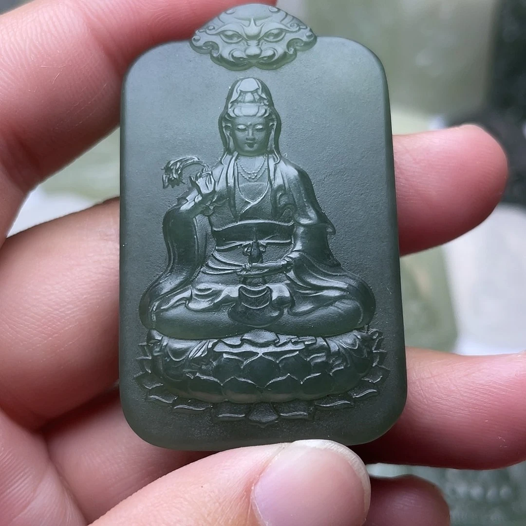 定制和田玉天然和田玉吊坠