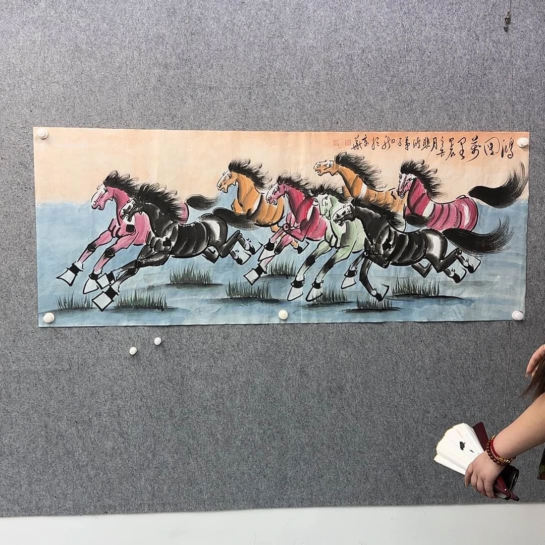 书法书法作品多次参加