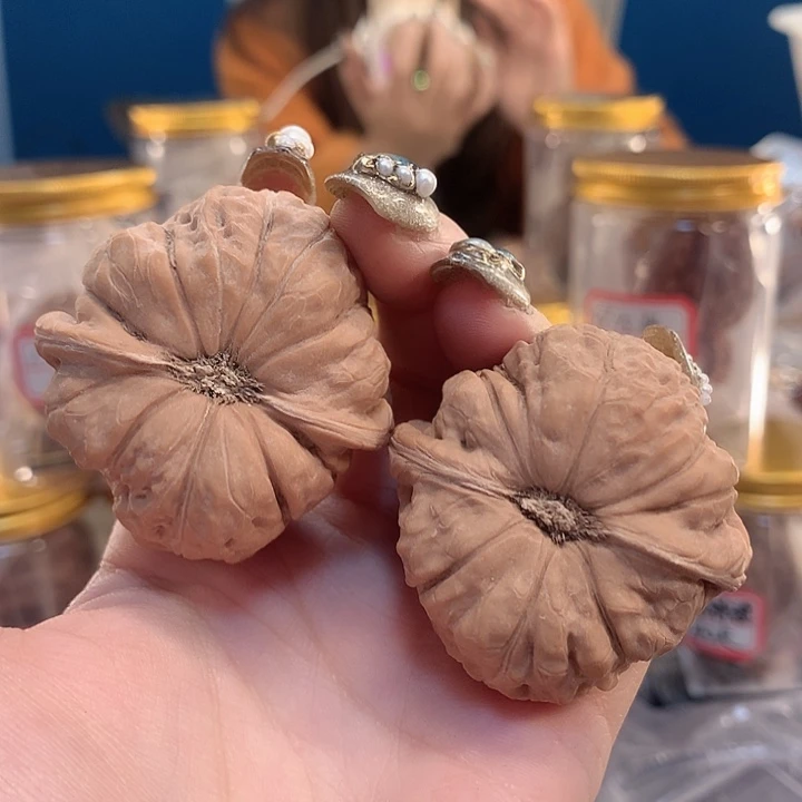 吊坠文玩核桃43 南瓜墩