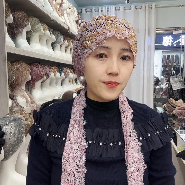 纯棉涤纶（聚酯纤维）紫粉色