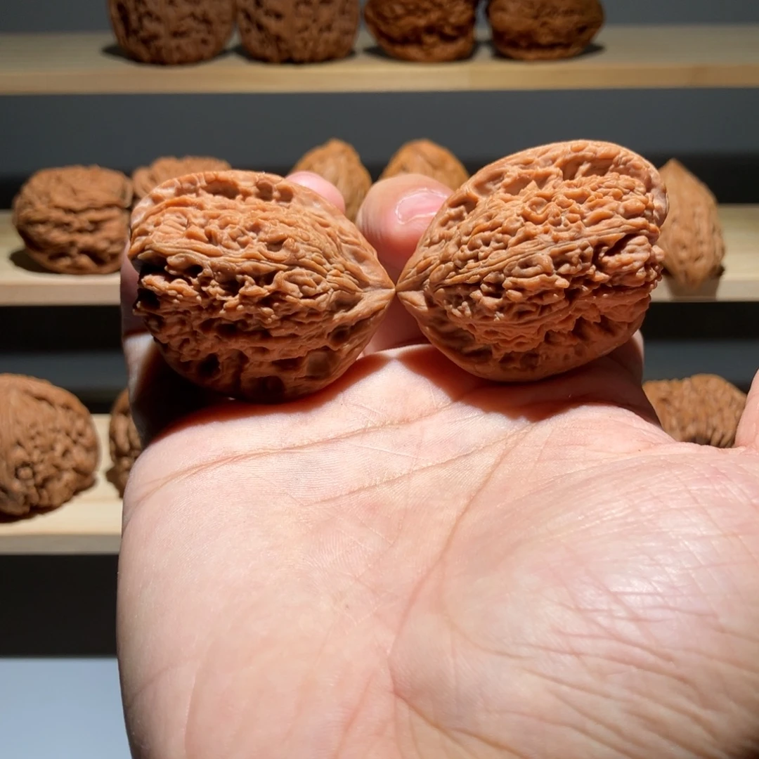 把件文玩核桃40尺全品天残脚高炮涿鹿南疆石