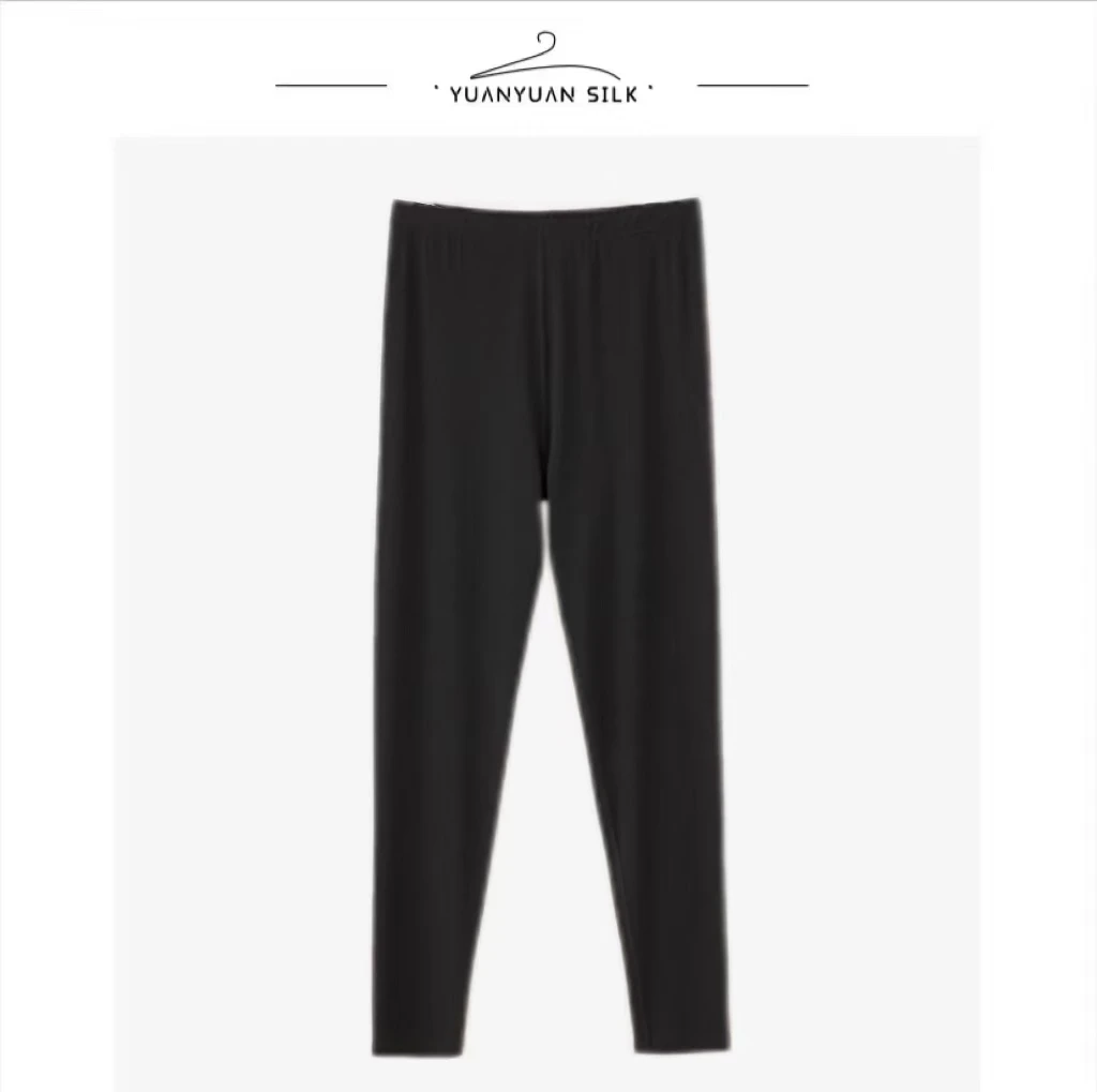 Y 100%蚕丝【裸感/舒适/顺滑/速干/凉爽】提臀收腹打底裤kz11