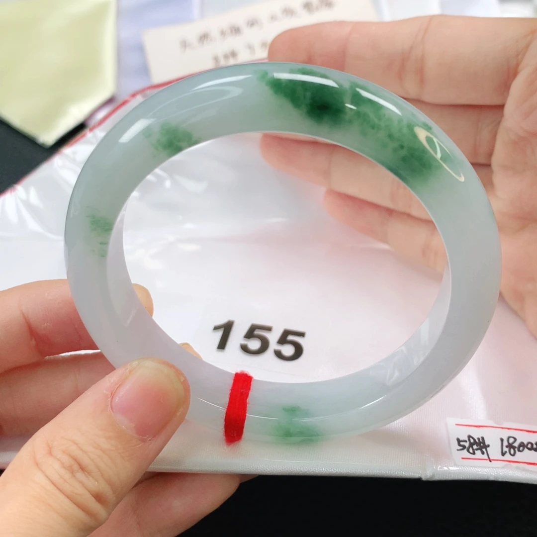 未镶嵌手镯翡翠缅甸58