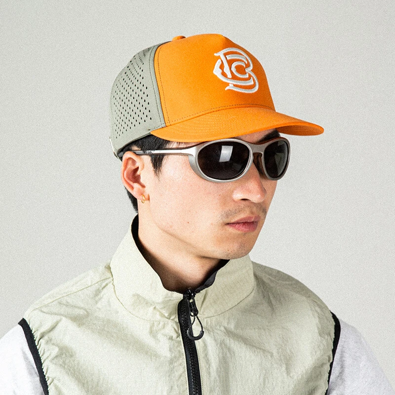 HKWORKSHOP卡车帽鸭舌遮阳休闲棒球帽透气舒适男女款可调节大头围