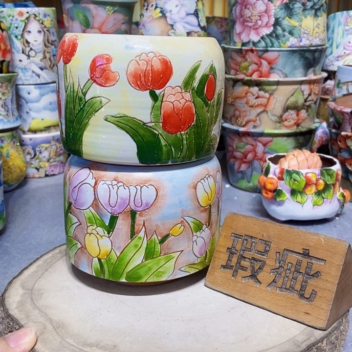 景德镇艺术手绘作品
