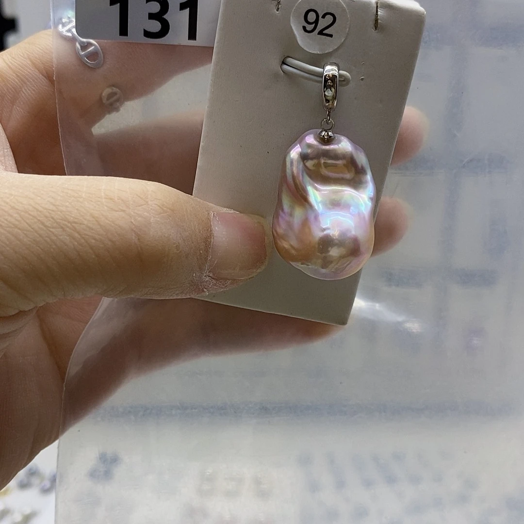 颈饰合金淡水珍珠