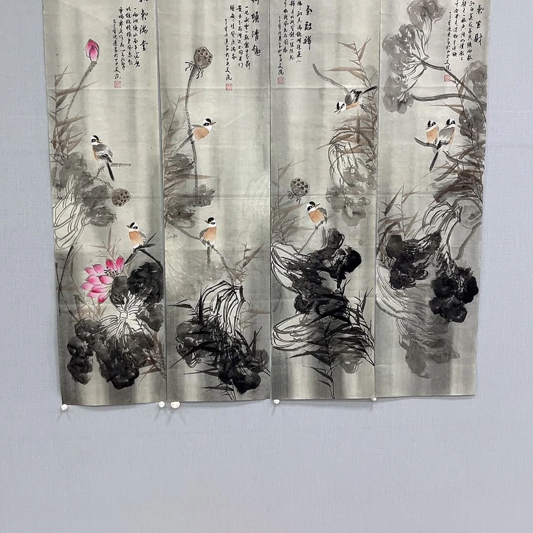 国画国画作品宣纸纯手绘