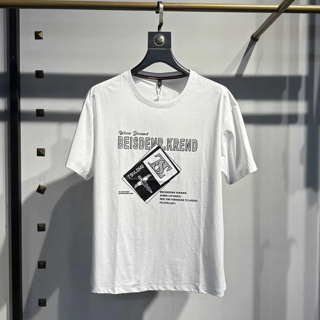 BINXIONG夏季/混纺（220克）重工艺短袖（802）