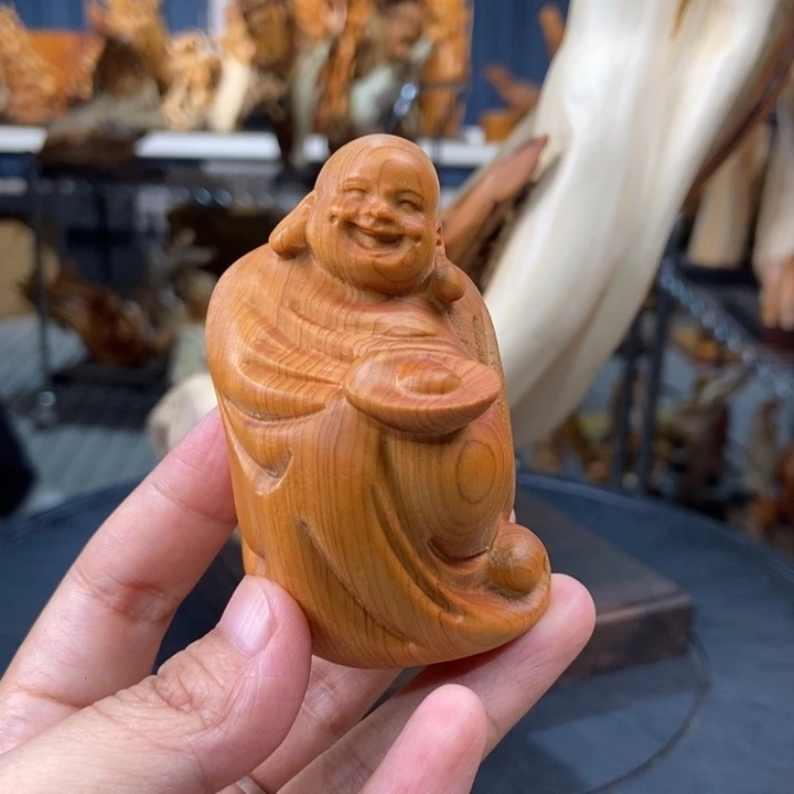 柏木（崖柏）手把件