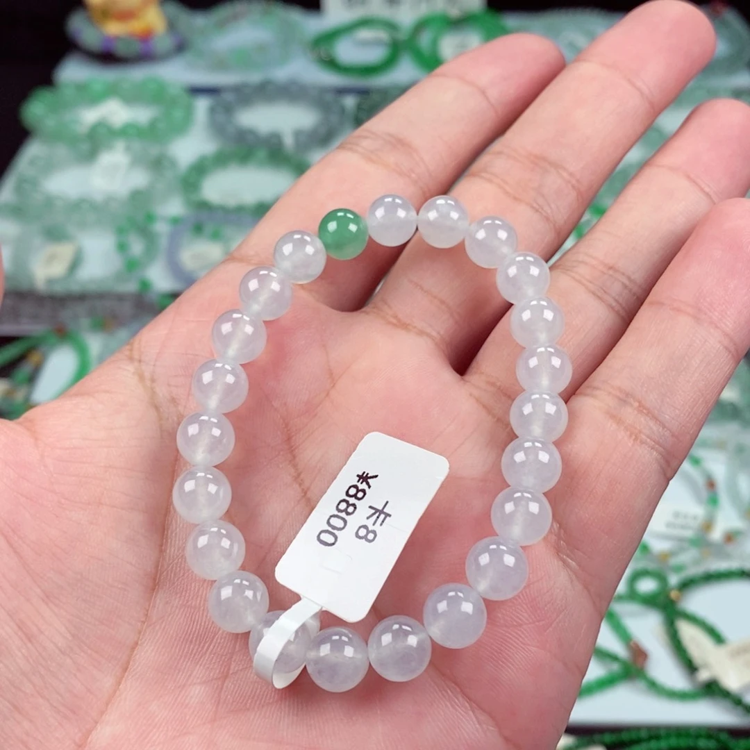 未镶嵌手链翡翠卡8