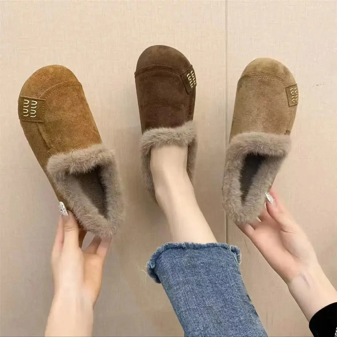 【粉咝团专享一人①双】品牌补贴，专柜直发，新人补贴短雪地靴