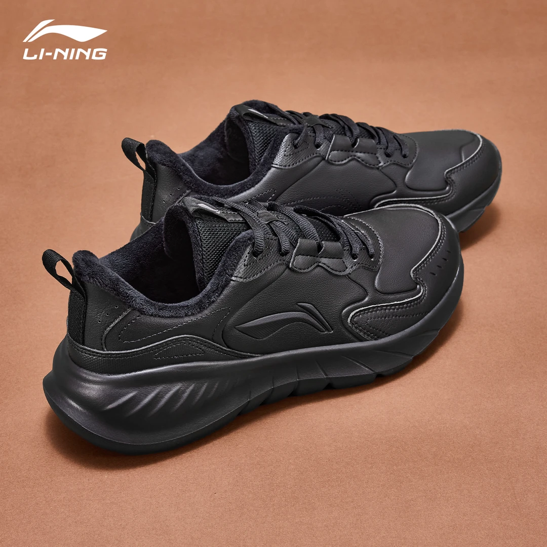 李宁轻岚男鞋跑鞋2025新款正品舒适减震轻便百搭休闲鞋男款运动鞋