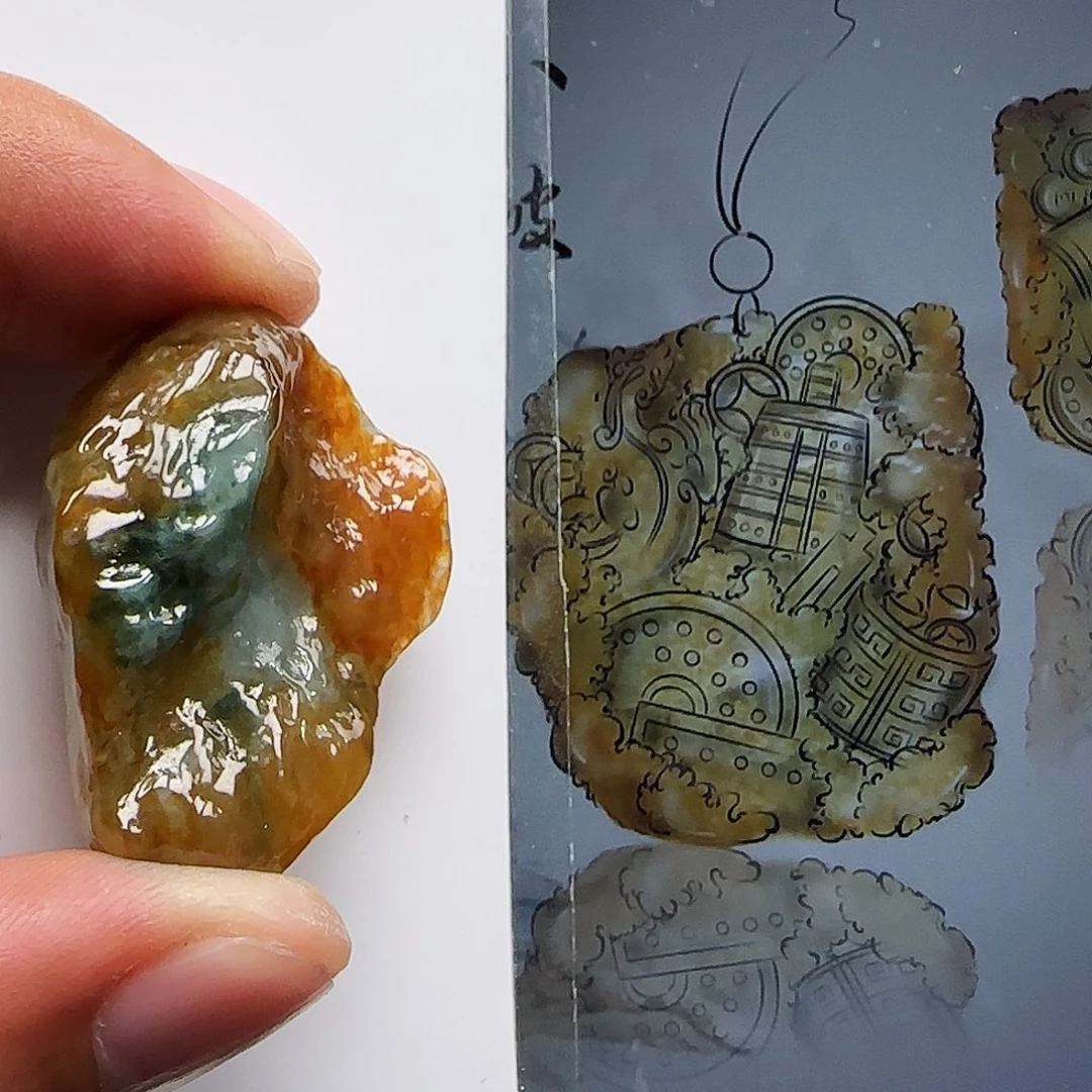 定制翡翠未镶嵌翡翠