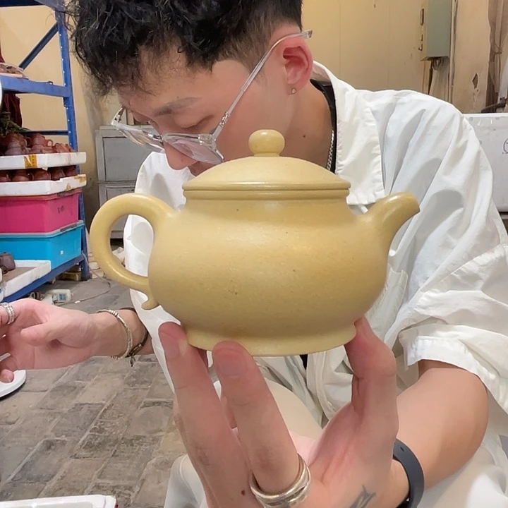 茶壶紫砂本绿潘壶