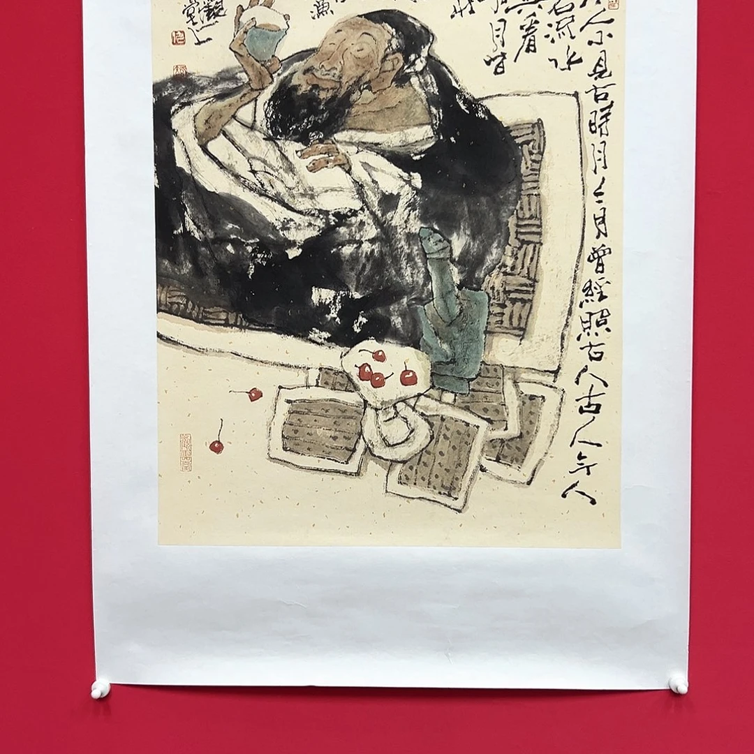 沙***漠国画仇智老师3个平尺