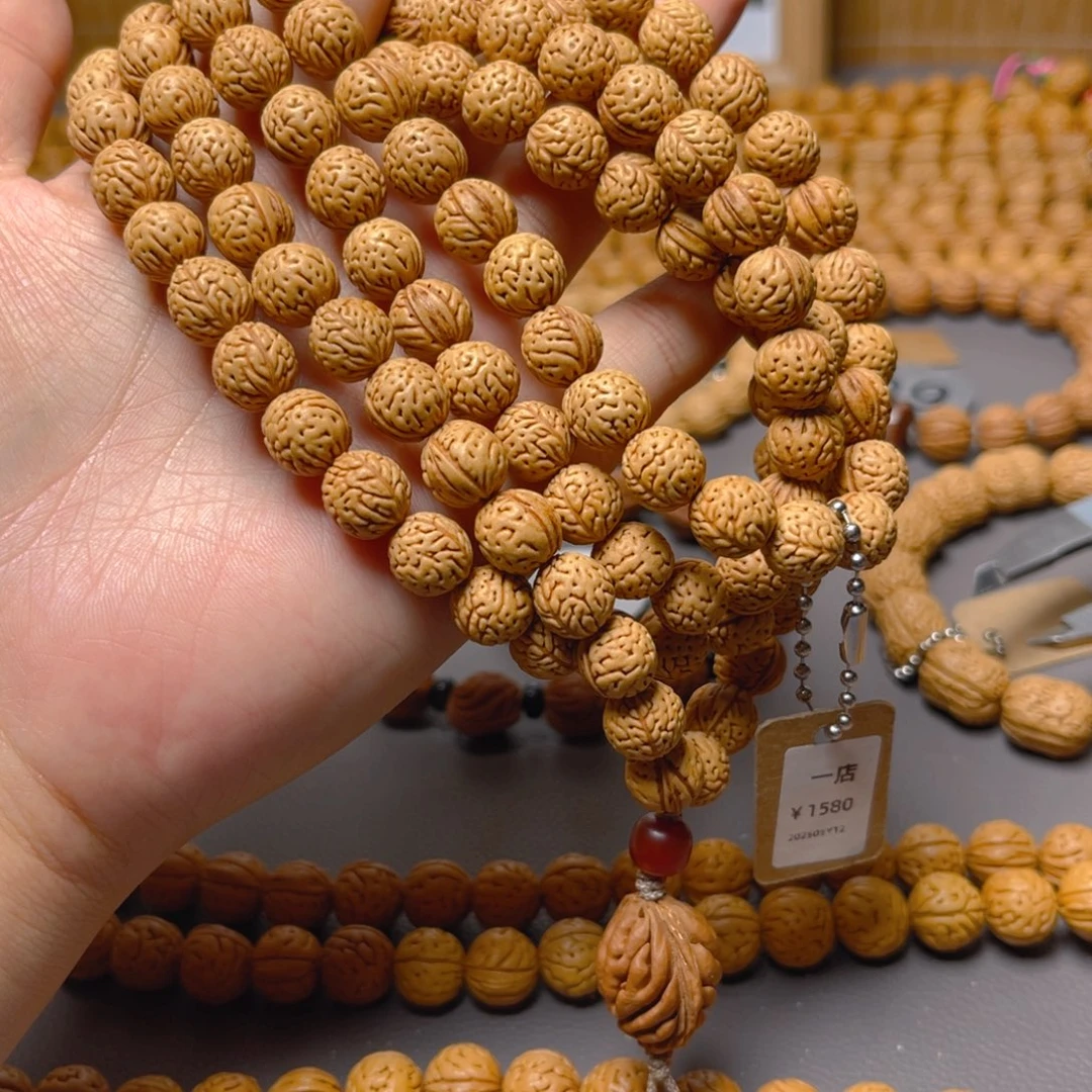 京***叔吊坠桃核桃核脖挂