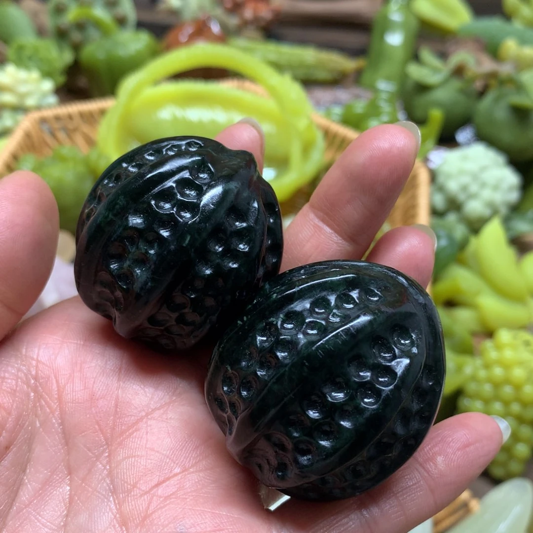 蛇纹石玉手把未镶嵌