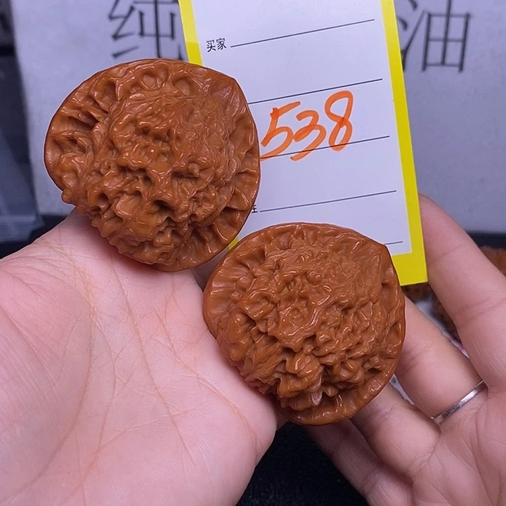 文玩核桃把件528/48官帽