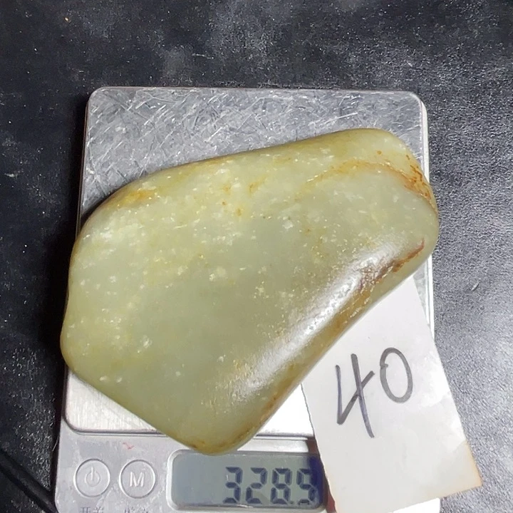 和田玉未镶嵌颈饰40