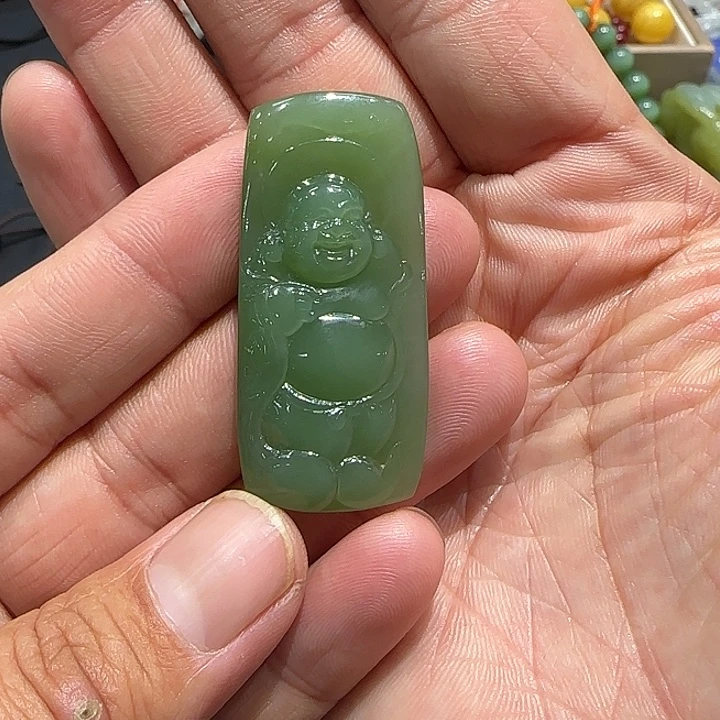 和田玉（碧玉）未镶嵌颈饰