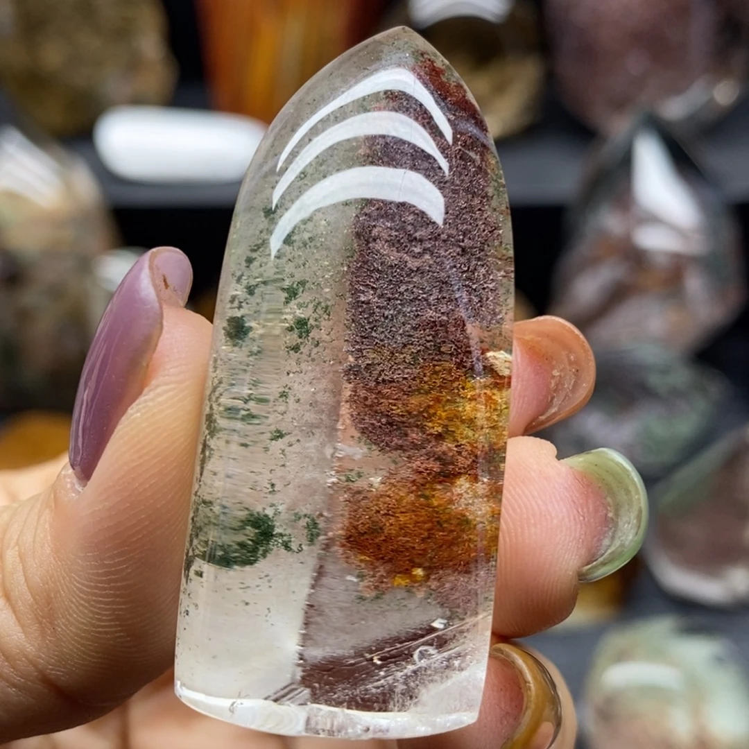 珠宝半成品水晶未镶嵌