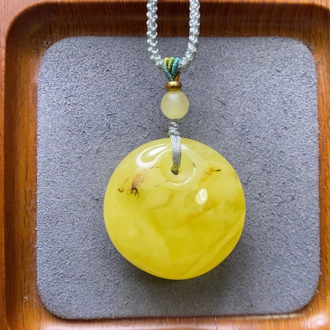 未镶嵌颈饰蜜蜡哥****”郎