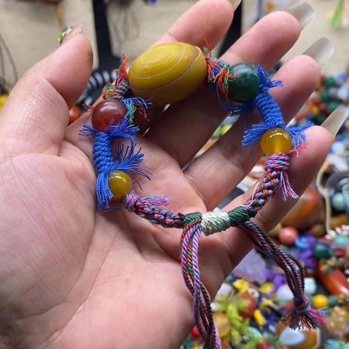 玛瑙/玉髓颈饰未镶嵌宋*