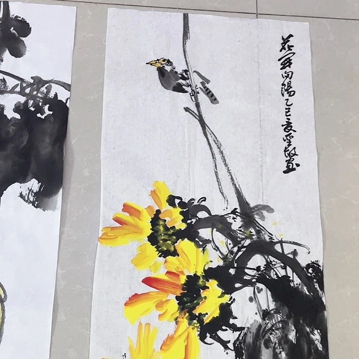 国画张圣敏先生纯手绘作品