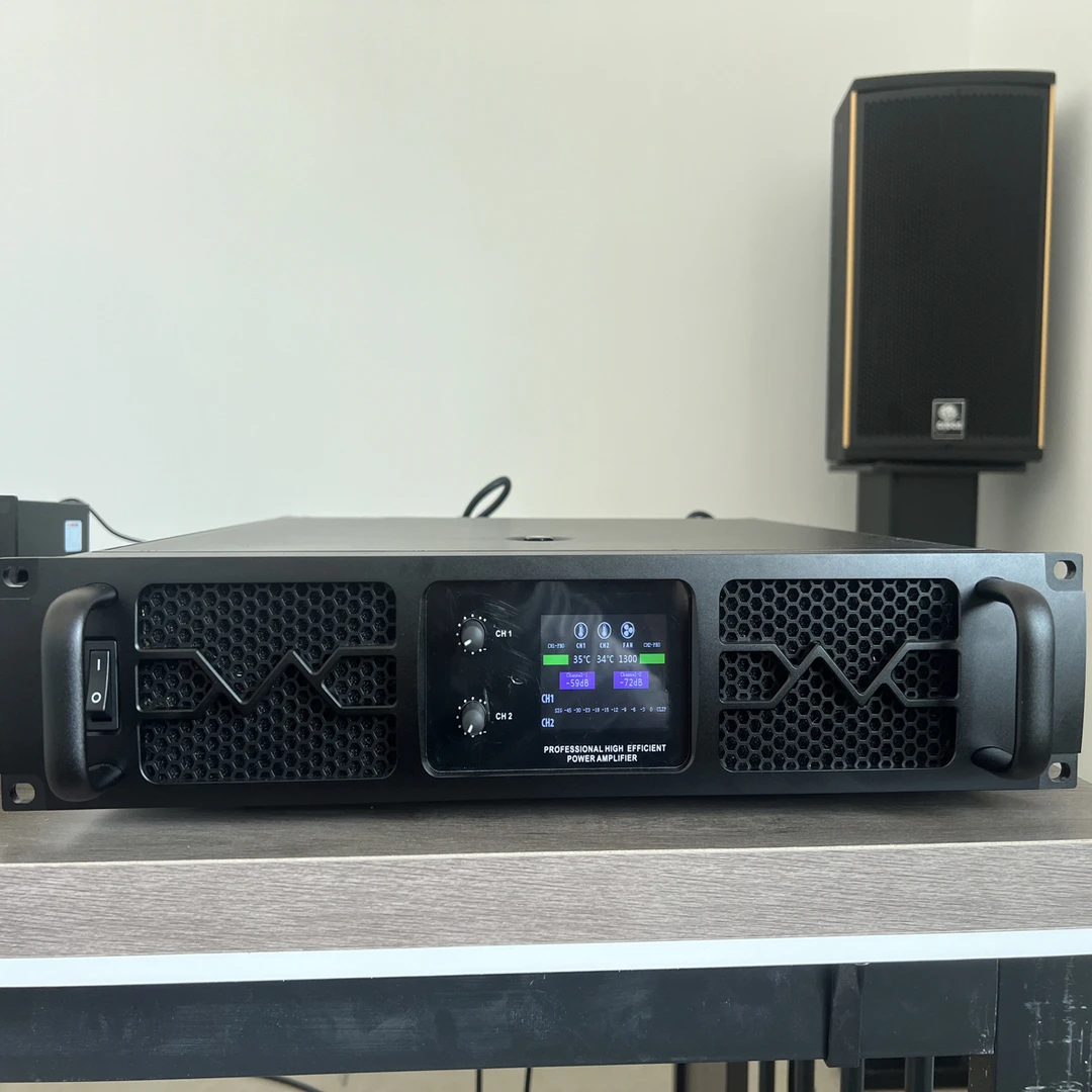 专业双通道功率放大器 家庭户外演出纯铜环牛变压器