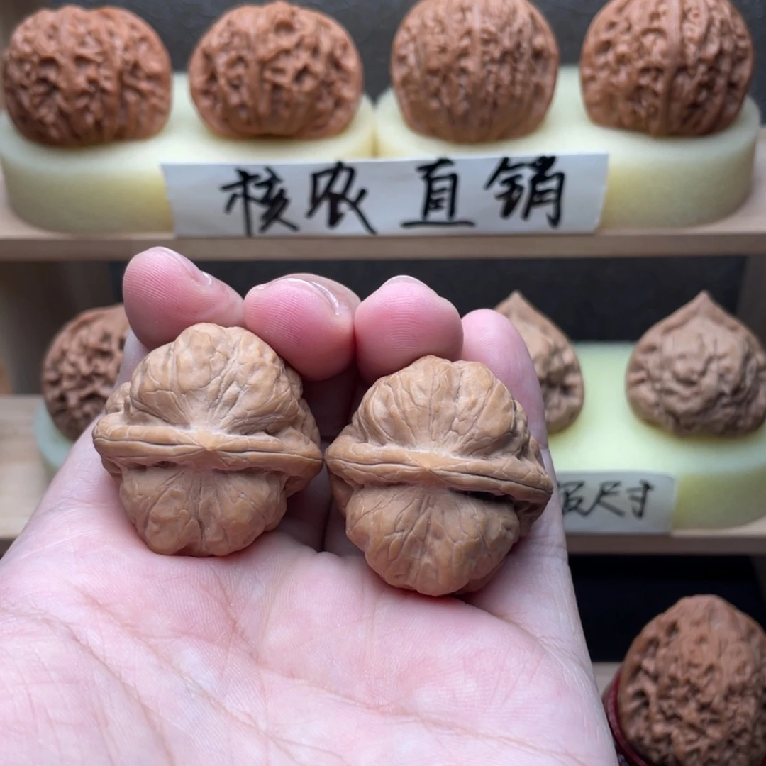 吊坠文玩核桃古蝉34➕开播福利