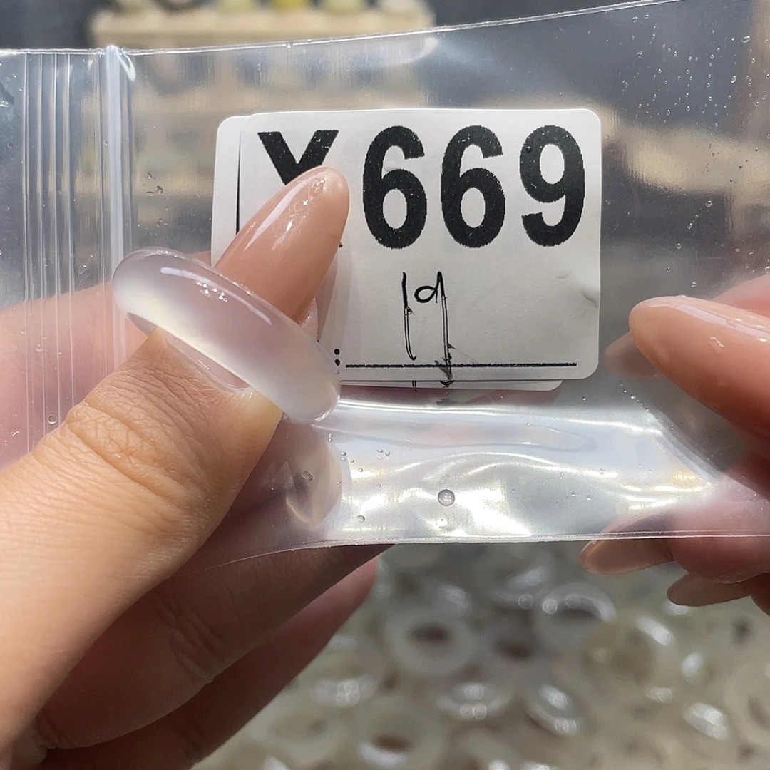 玛瑙/玉髓未镶嵌戒指669