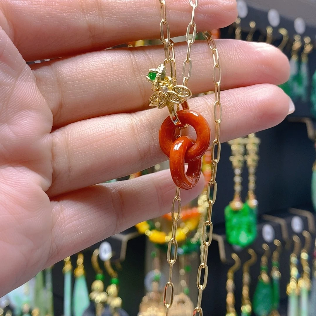 未镶嵌翡翠耳饰翡翠