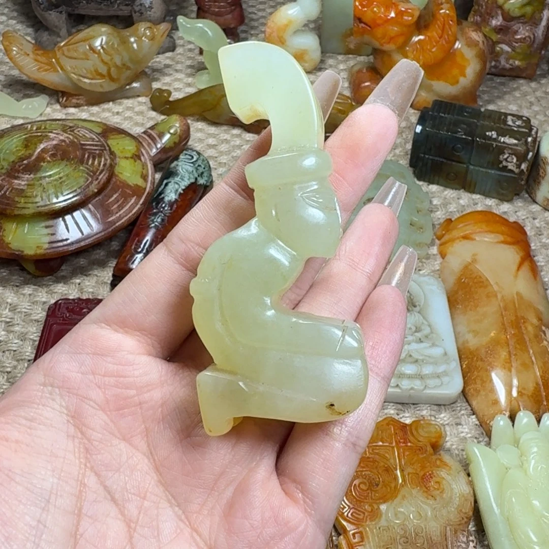 白玉菩提吊坠挂件