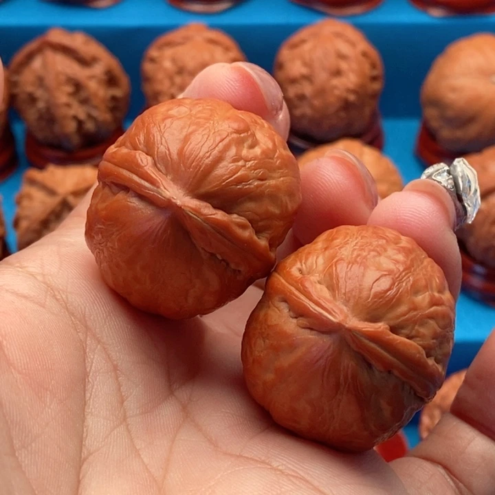 ****善把件文玩核桃玲珑珠