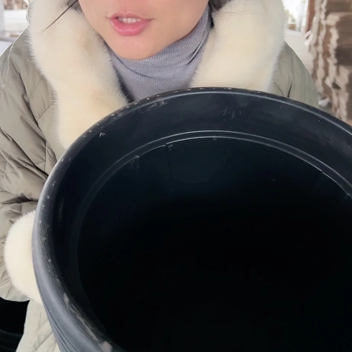 塑料瑕疵青山盆6#黑色6个无托