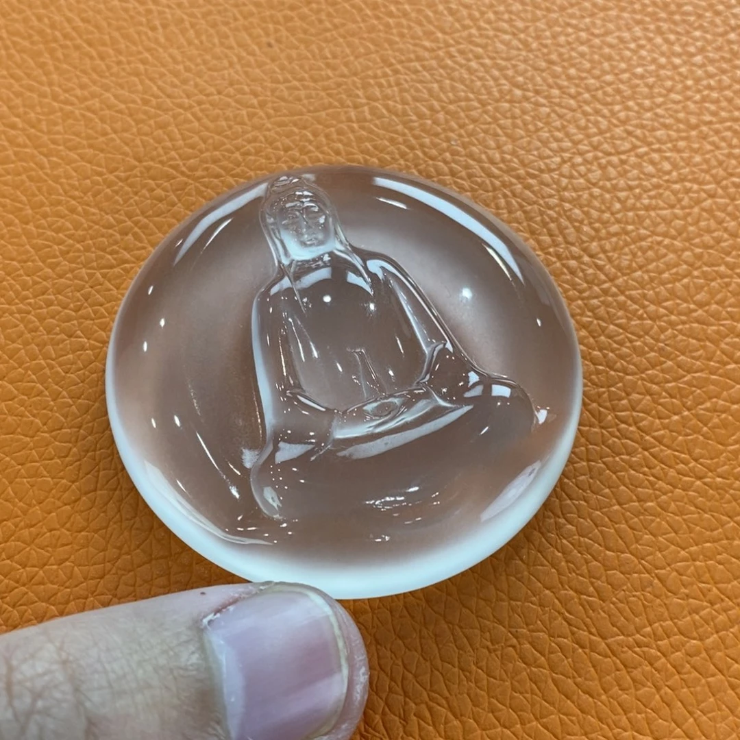 石英质玉吊坠(赠链)未镶嵌嚯**嘿