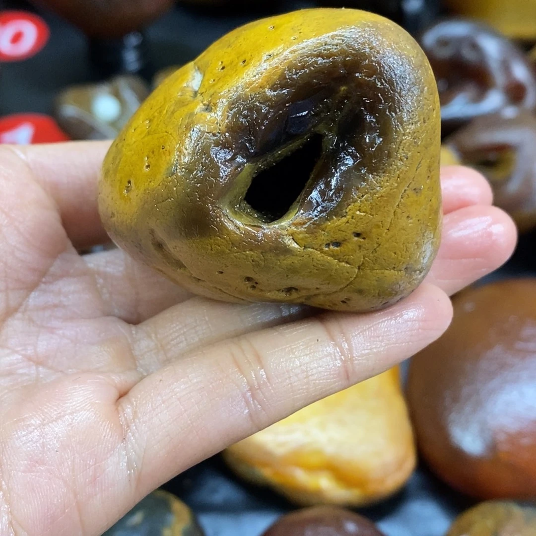 玛瑙/玉髓未镶嵌手把件