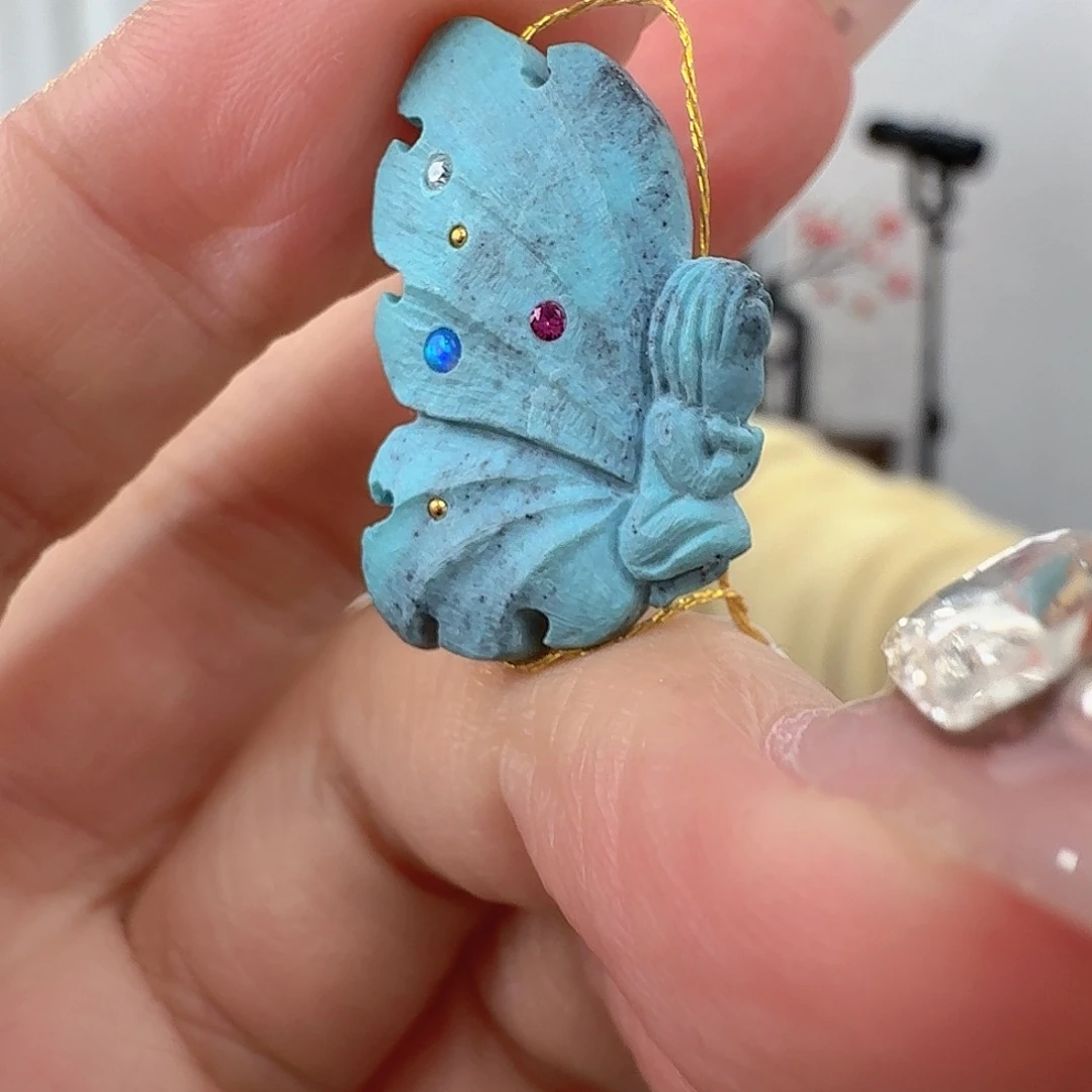 绿松石未镶嵌珠宝奇石