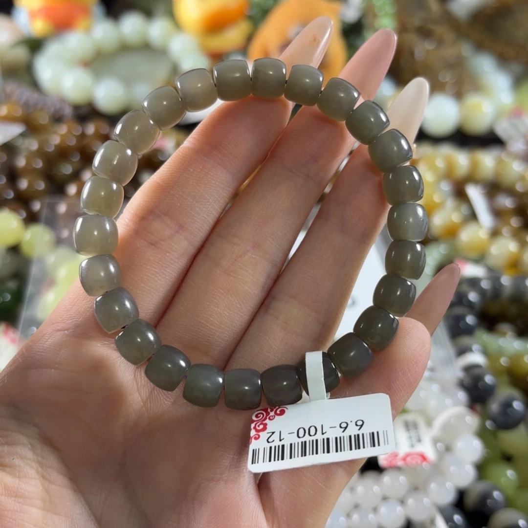 和田玉未镶嵌手链160