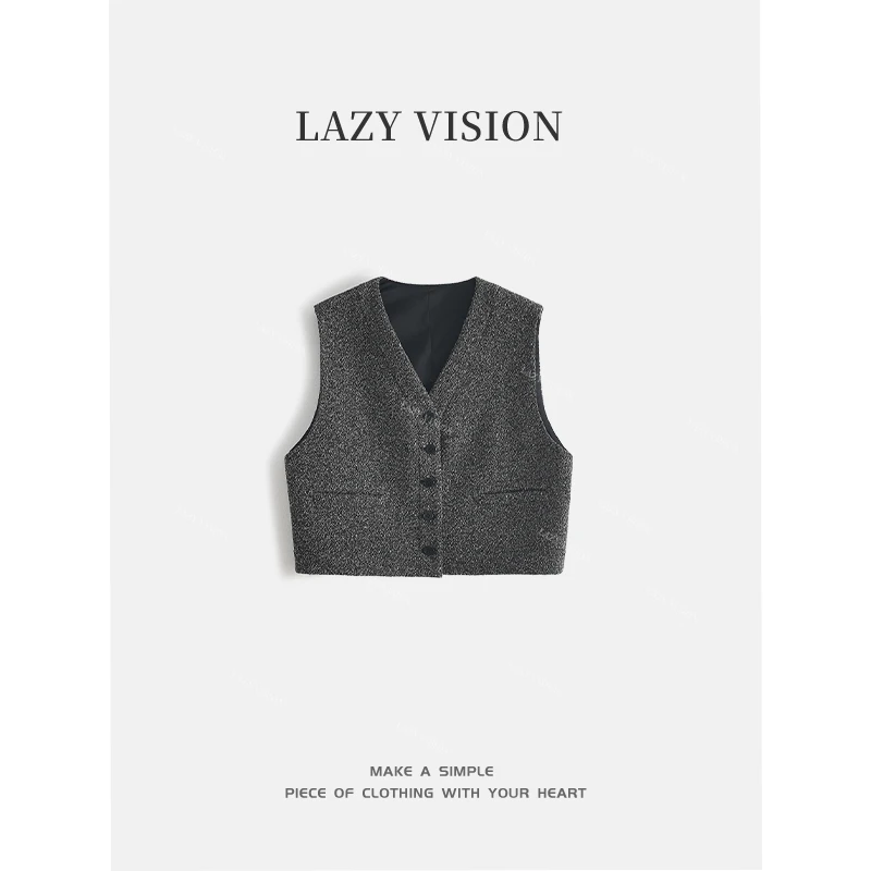 LAZYVISION女士马夹ZMD-26339