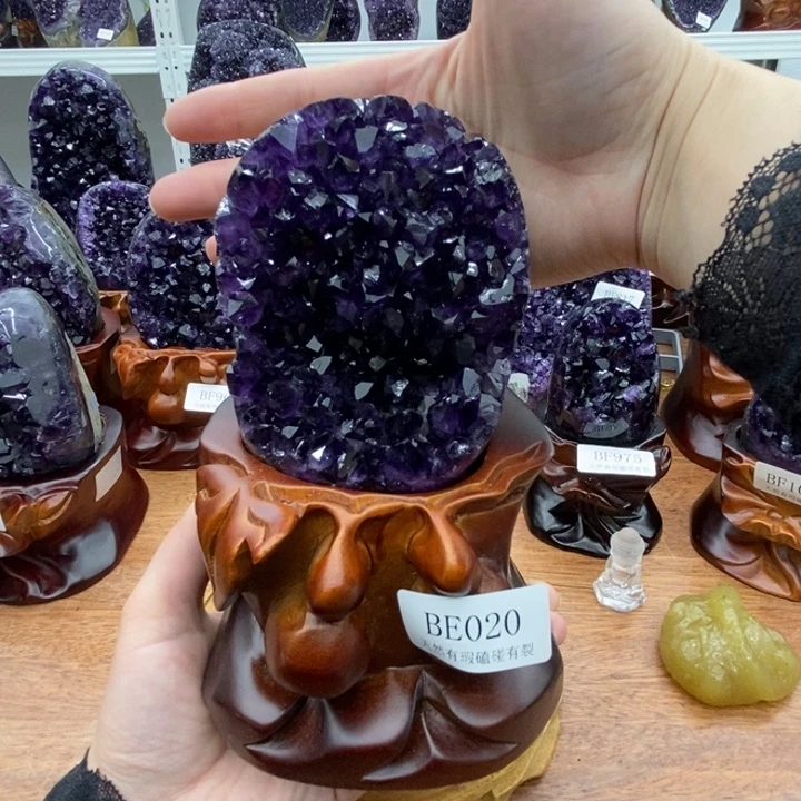 紫晶大型摆件（非配饰）未镶嵌