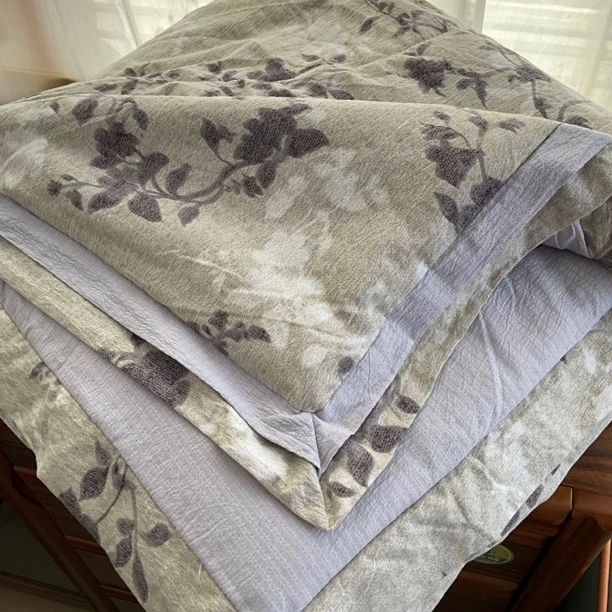 云感皱皱纱双人被（芳华）柔软轻盈舒适透气四季被子